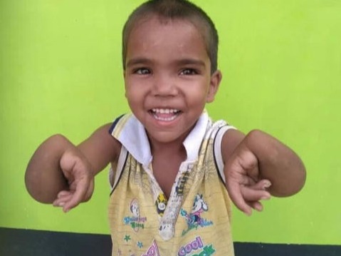 Rohit - a child at St Judes Orphanage